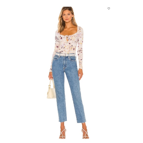 Free People - Make It Easy - Floral-Print Top - Whats Your Shade - (#0638) - Picture 3 of 4